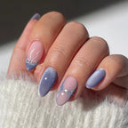 24 Pc Vibrant Almond Press-On Nail Set