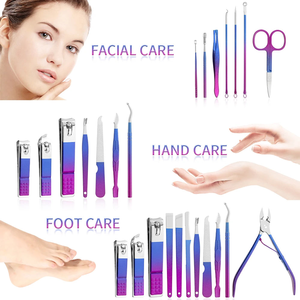 Professional Manicure & Pedicure Kit