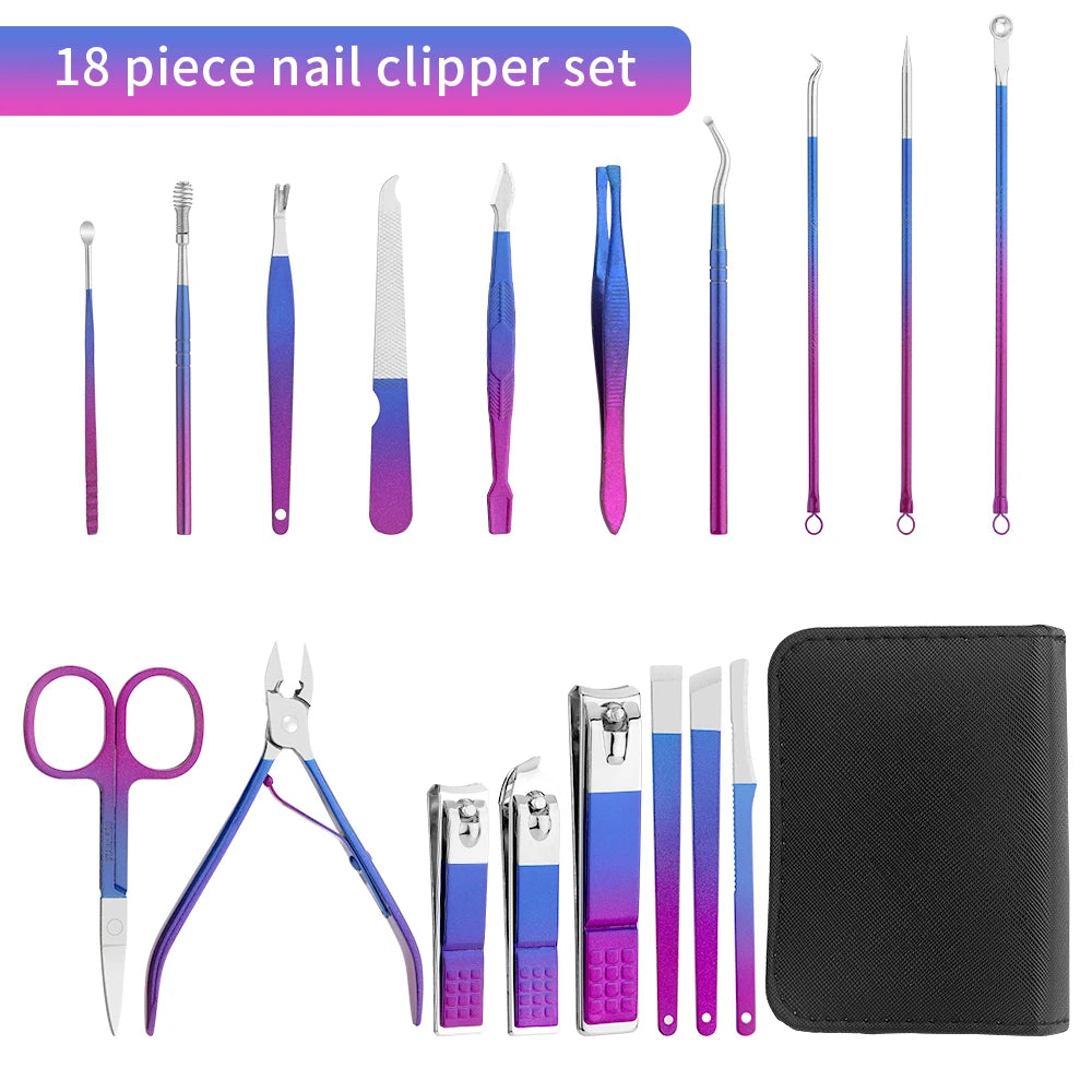 Professional Manicure & Pedicure Kit
