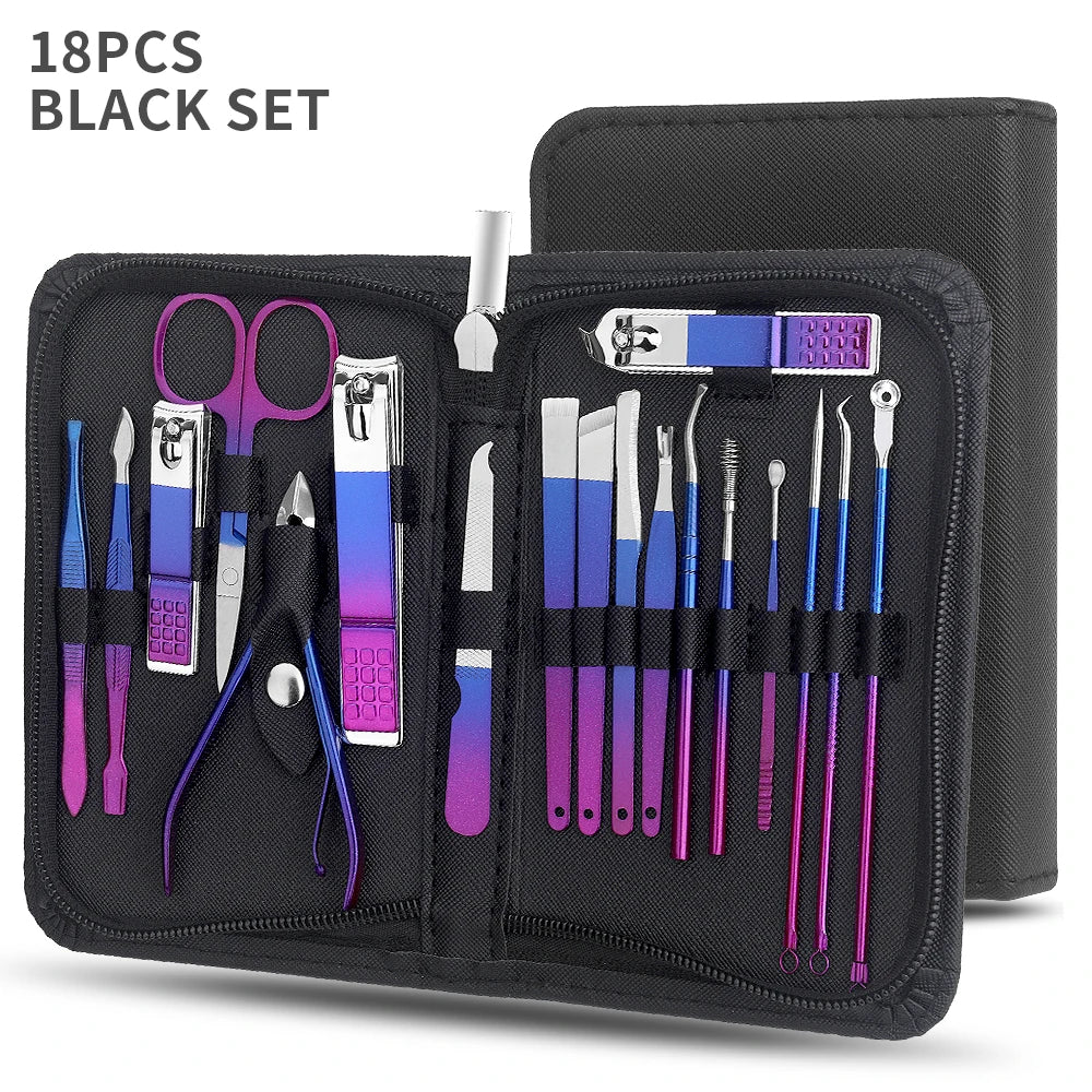 Professional Manicure & Pedicure Kit