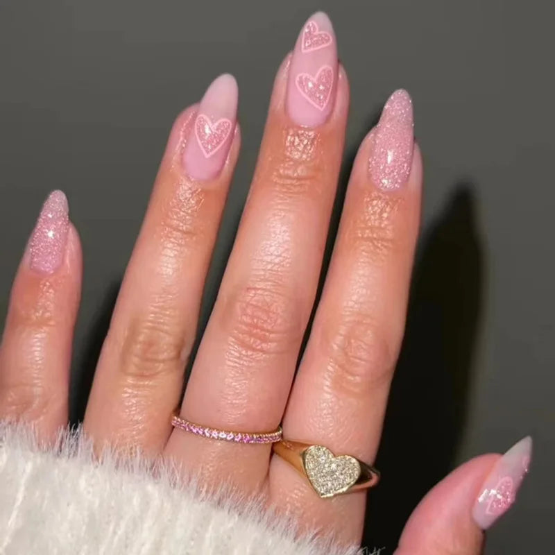 Butterfly Press-On Nails with Jelly Glue