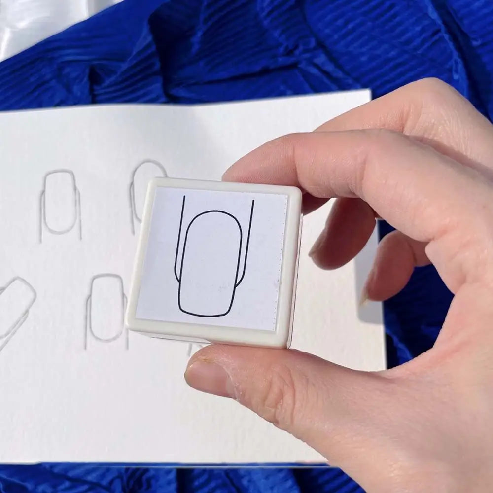 Nail Art Practice Template