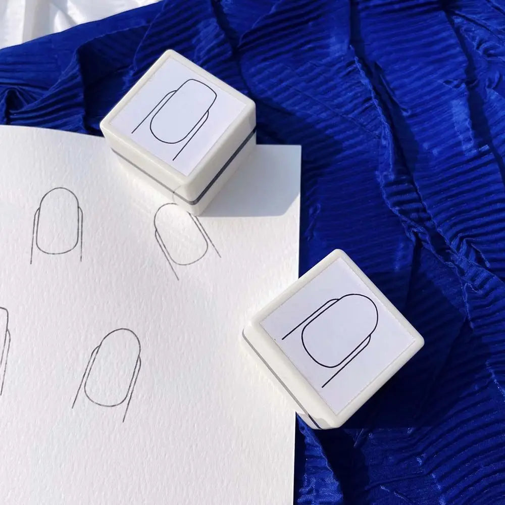 Nail Art Practice Template