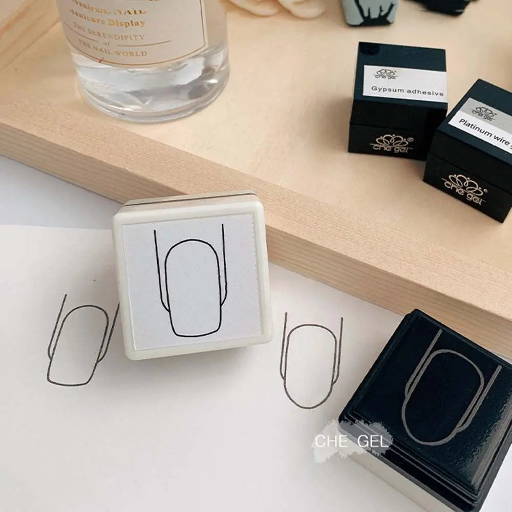 Nail Art Practice Template