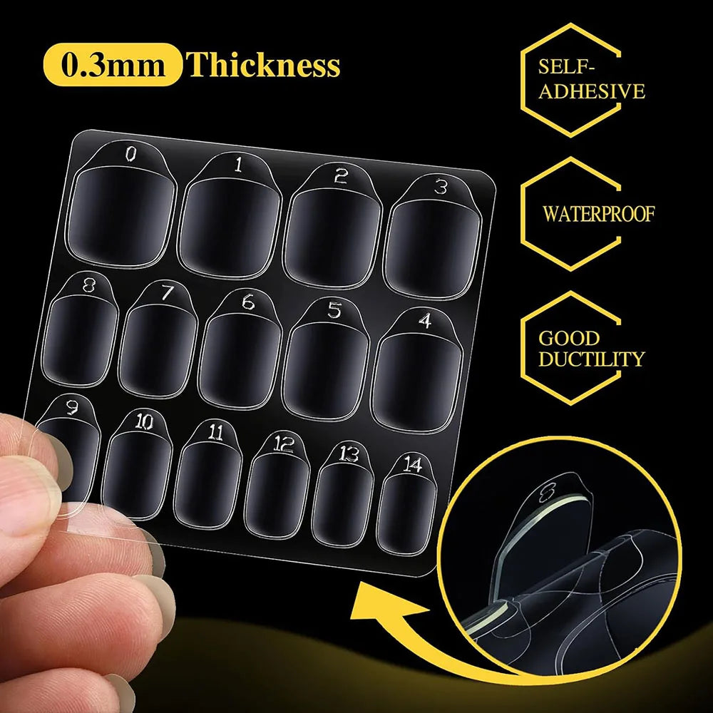 600-Piece Nail Adhesive Tabs