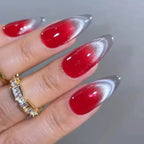Butterfly Press-On Nails with Jelly Glue